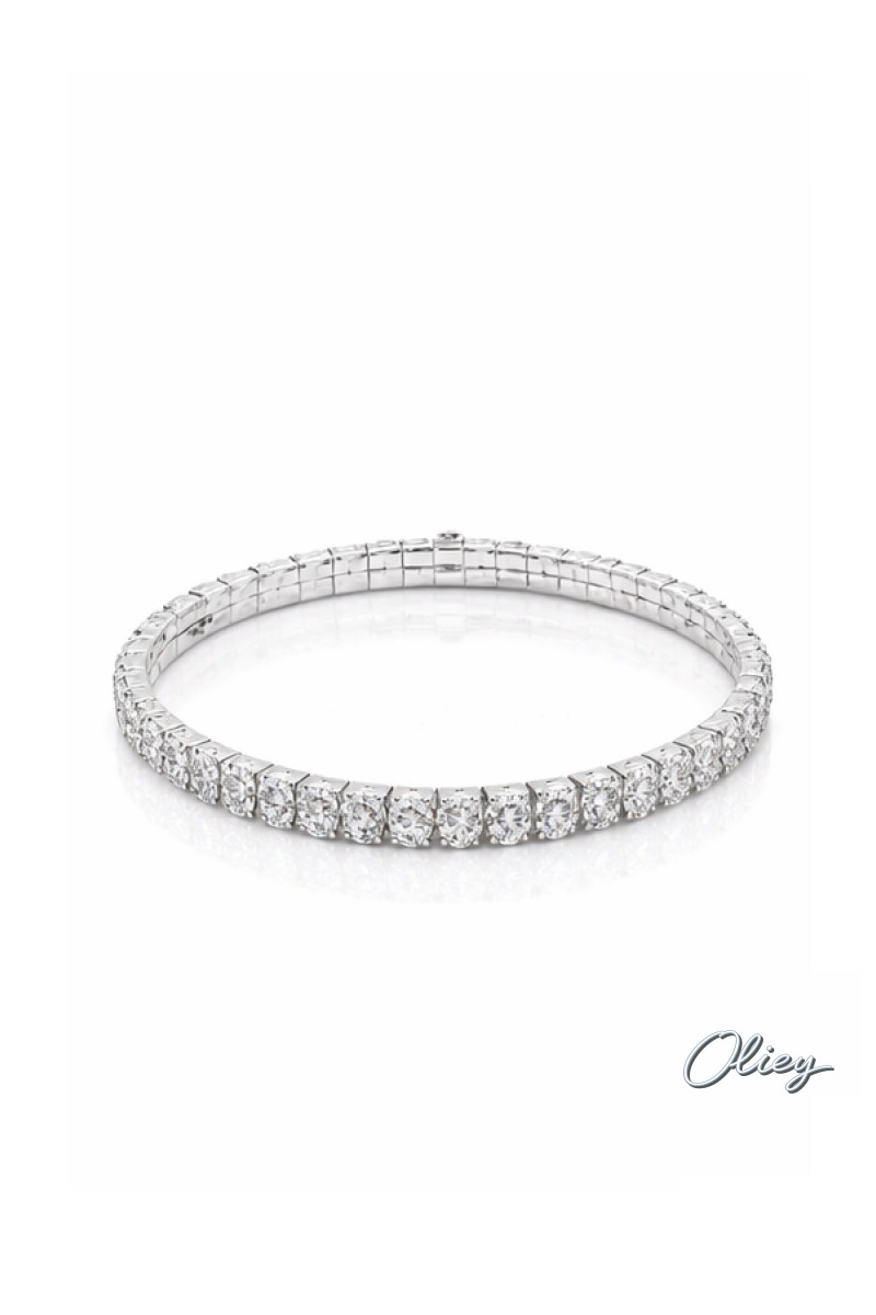 Fashion Rhinestone Tennis Anklet for Women