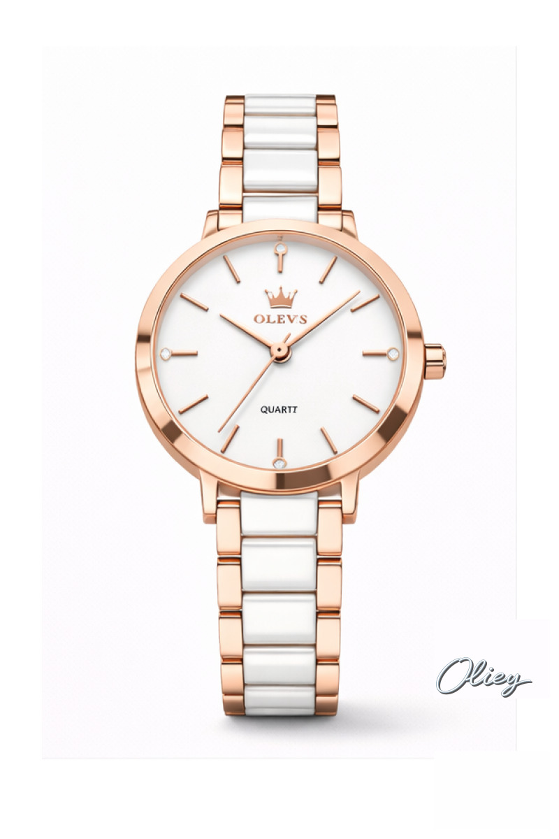 OLEVS Women Watch 5877 Luxury Elegant Quartz Watch