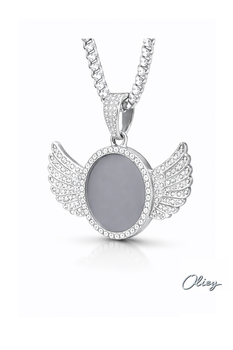 Customized Circle Chain Picture Pendant